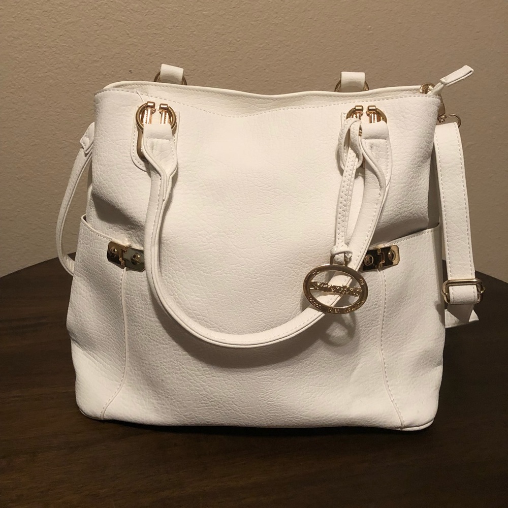 White Sorrentino Purse (Large)
